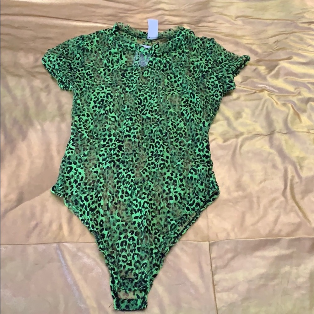 Neon body suit